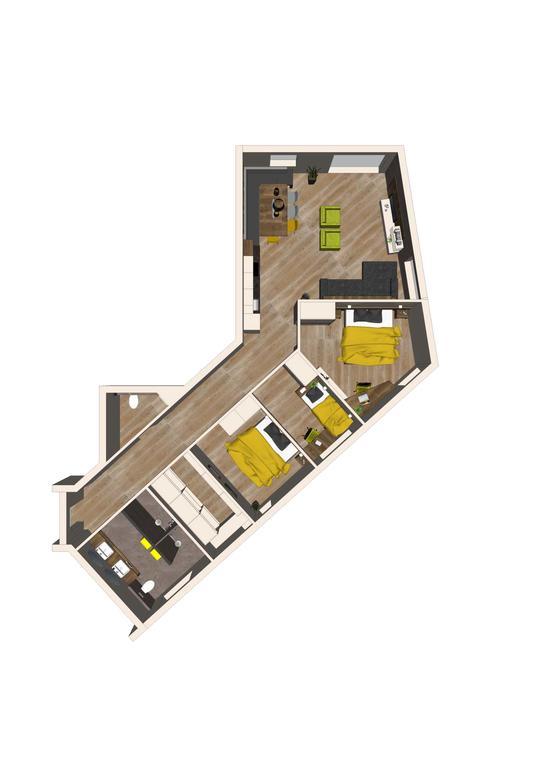 Aparthotel Alptirol 卡顿巴赫 外观 照片